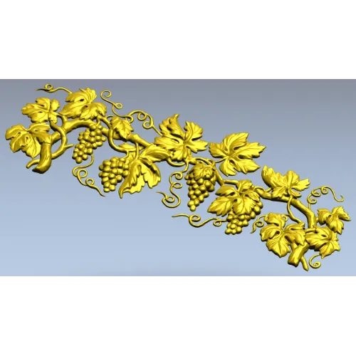 Виноградная гирлянда - 3D модель STL для ЧПУ