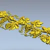 Виноградная гирлянда - 3D модель STL для ЧПУ