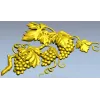 Виноградная угловая резьба - 3D модель STL для ЧПУ
