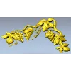 Виноградный уголок - 3D модель STL для ЧПУ