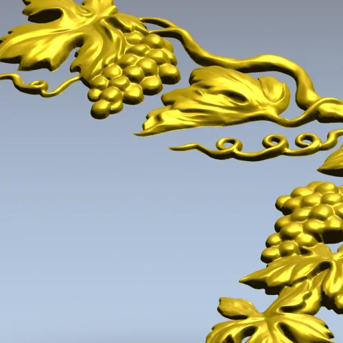 Виноградный уголок - 3D модель STL для ЧПУ