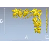 Виноградный уголок - 3D модель STL для ЧПУ