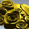 Рельефный букет роз - STL модель для ЧПУ
