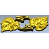 Detailed Floral Vine STL Model for CNC Milling
