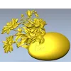 3D модель "Ромашковое яйцо" - STL для ЧПУ