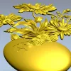 3D модель "Ромашковое яйцо" - STL для ЧПУ