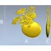 3D модель "Ромашковое яйцо" - STL для ЧПУ