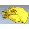 Рельефная 3D модель "Роза и колос" в формате STL для ЧПУ