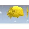 Рельефная 3D модель "Роза и колос" в формате STL для ЧПУ