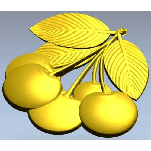 stl модель - гроздь вишни: 3D модель stl для ЧПУ
