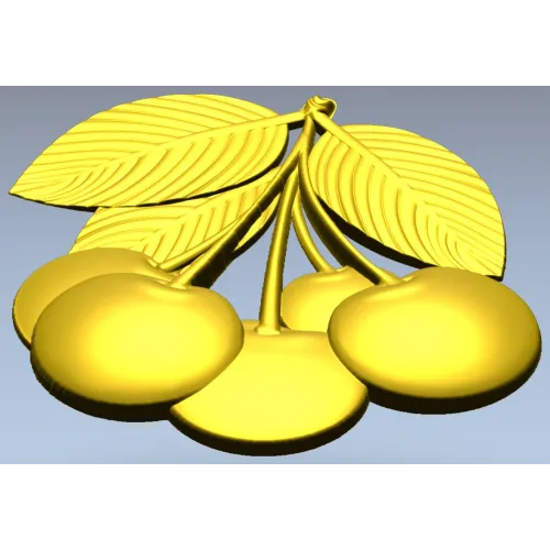 stl модель - гроздь вишни: 3D модель stl для ЧПУ