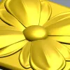Квадратная розетка "Маргарит" - 3D модель STL для ЧПУ