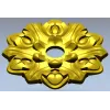 Floral Medallion STL Model for CNC Milling