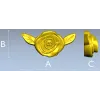 Рельефная роза с боковыми листьями - STL модель для ЧПУ