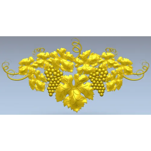 Виноградная гирлянда - 3D модель STL для ЧПУ