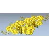 Виноградная гирлянда - 3D модель STL для ЧПУ