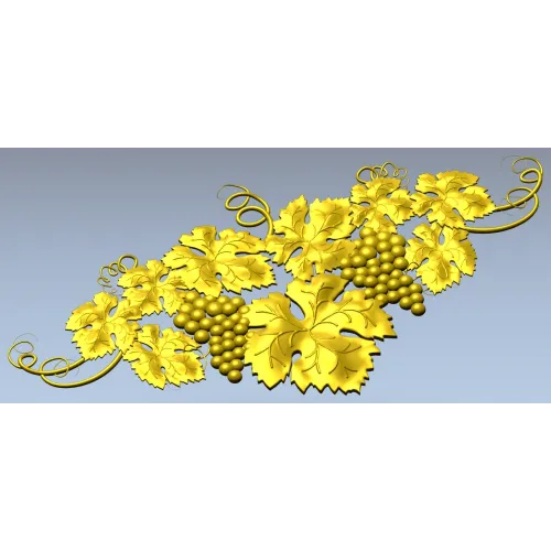 Виноградная гирлянда - 3D модель STL для ЧПУ