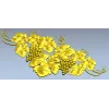 Виноградная гирлянда - 3D модель STL для ЧПУ