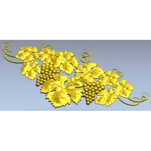 Виноградная гирлянда - 3D модель STL для ЧПУ