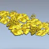 Виноградная гирлянда - 3D модель STL для ЧПУ