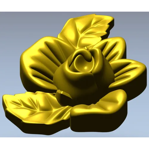 Роза Элегия - 3D модель в формате STL для ЧПУ