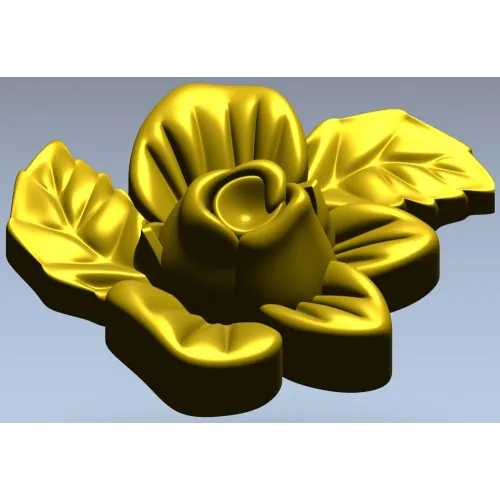 Роза Элегия - 3D модель в формате STL для ЧПУ