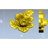 Роза Элегия - 3D модель в формате STL для ЧПУ