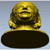 Бюст пожилого учёного - 3D модель STL для ЧПУ