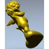 Купидон - 3D модель в формате STL для ЧПУ
