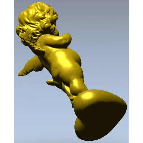 Купидон - 3D модель в формате STL для ЧПУ
