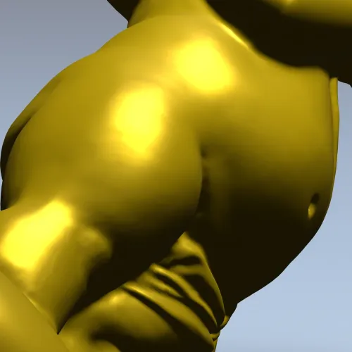 Купидон - 3D модель в формате STL для ЧПУ