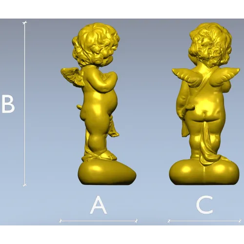 Купидон - 3D модель в формате STL для ЧПУ