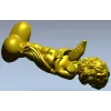 Купидон с сердцем - 3D модель STL для ЧПУ