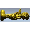 Купидон с сердцем - 3D модель STL для ЧПУ
