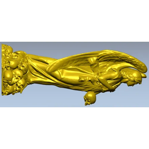 Ангел Забвения - STL 3D модель для ЧПУ