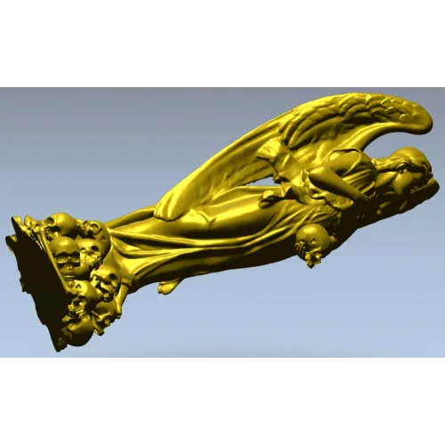 Ангел Забвения - STL 3D модель для ЧПУ