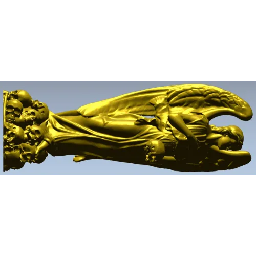 Ангел Забвения - STL 3D модель для ЧПУ