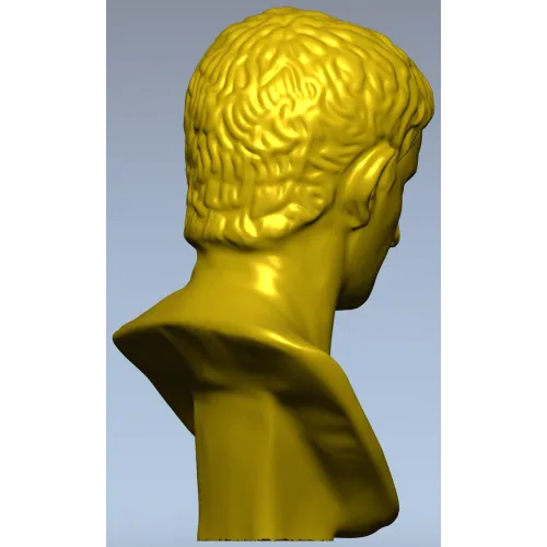 Классический бюст в античном стиле - 3D модель STL для ЧПУ