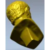 Классический бюст в античном стиле - 3D модель STL для ЧПУ