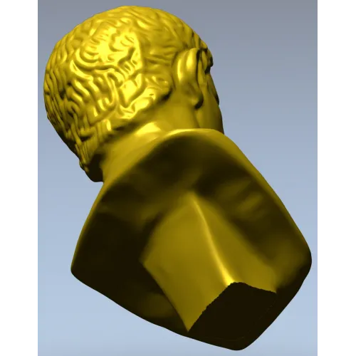 Классический бюст в античном стиле - 3D модель STL для ЧПУ
