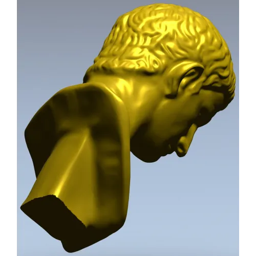 Классический бюст в античном стиле - 3D модель STL для ЧПУ