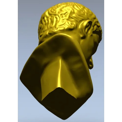 Классический бюст в античном стиле - 3D модель STL для ЧПУ