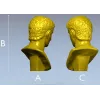Классический бюст в античном стиле - 3D модель STL для ЧПУ