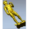 3D модель статуи Давида в формате STL для ЧПУ