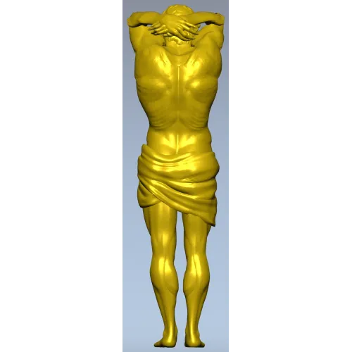 Атлант - 3D модель для ЧПУ в формате STL