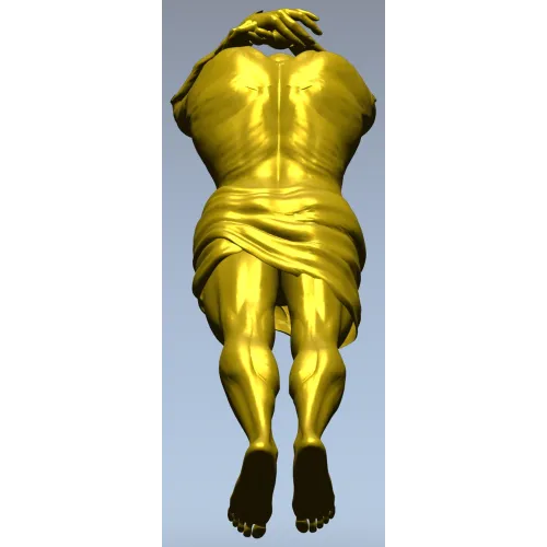 Атлант - 3D модель для ЧПУ в формате STL