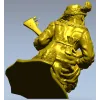 Балалайщик - 3D модель STL для ЧПУ