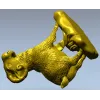 Трофейный баран - 3D модель STL для ЧПУ