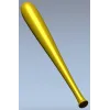 STL 3D модель биты для ЧПУ - классический профиль