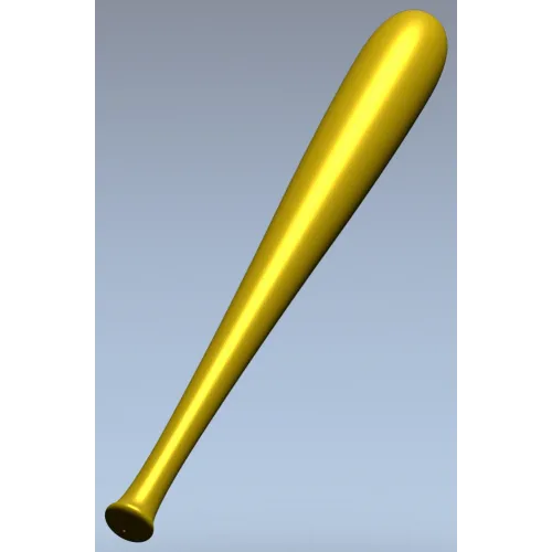 STL 3D модель биты для ЧПУ - классический профиль